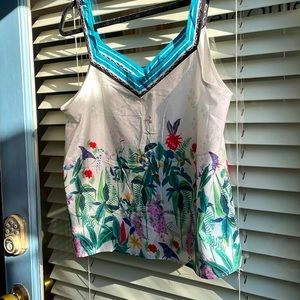 MISSLOOK Bright & Scenic Tank Size L - So gorgeous in person! EUC